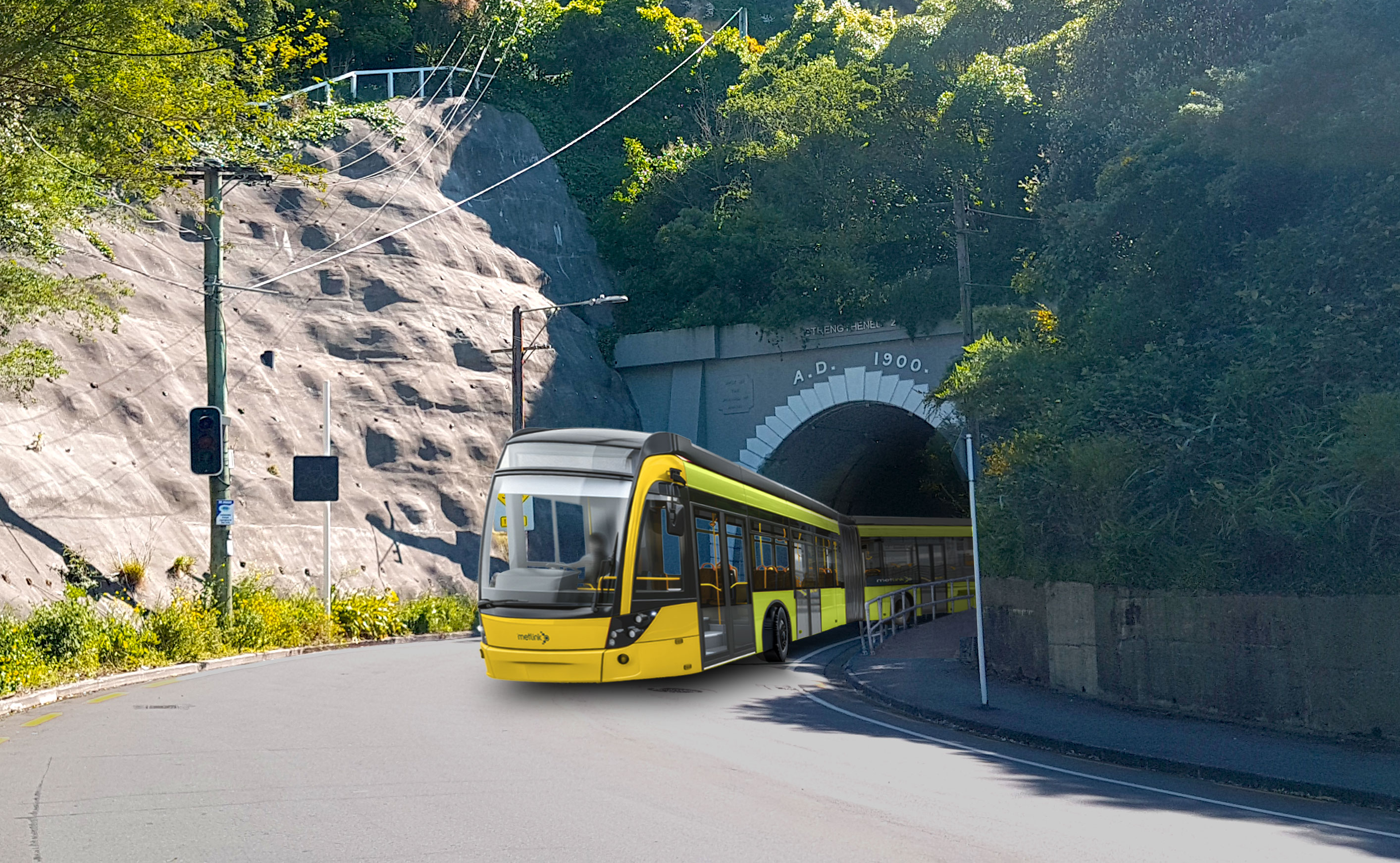 Karori Tunnel Bus render 1